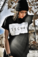 Black Global Techno Shirt