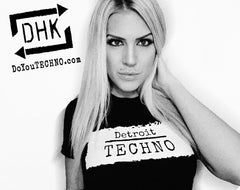 DHK Detroit Techno Cropped T-Shirt (Black)