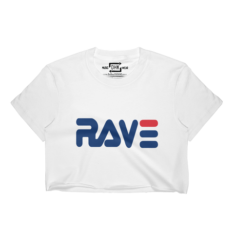 FILA RAVE Cropped T-Shirt (White)
