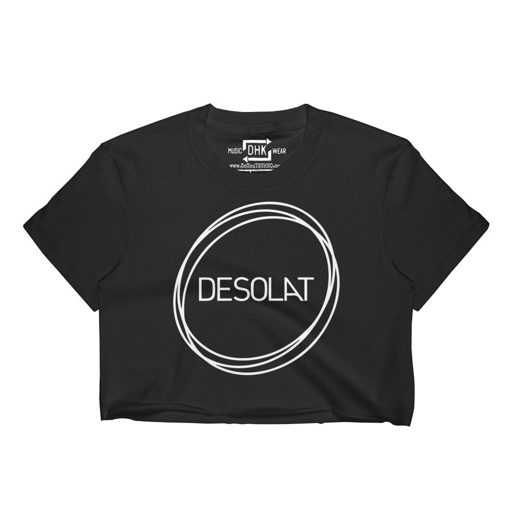 Custom TECHNO Cropped T-Shirt (WOMEN)