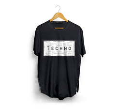 Black Global Techno T-Shirt